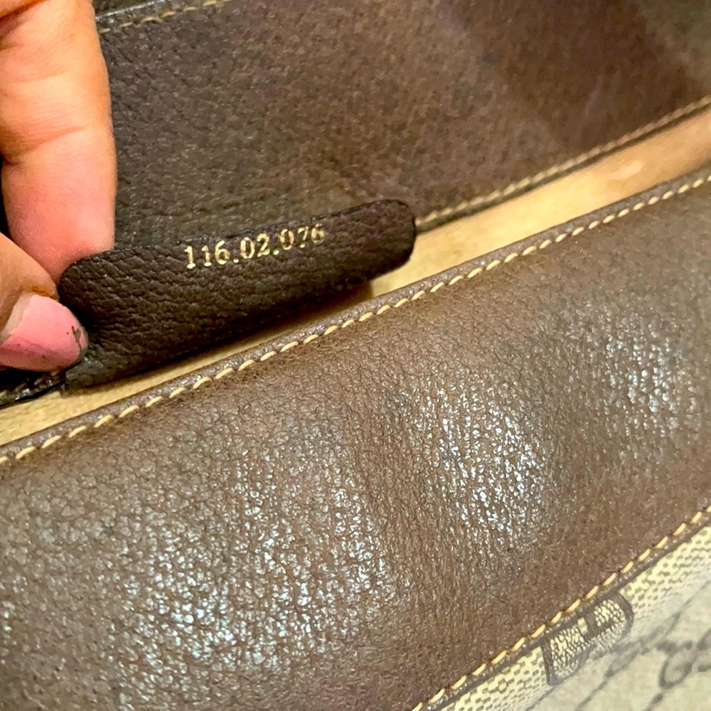 Gucci Shoulder Bag  Browns PVC - Picture 11 of 12